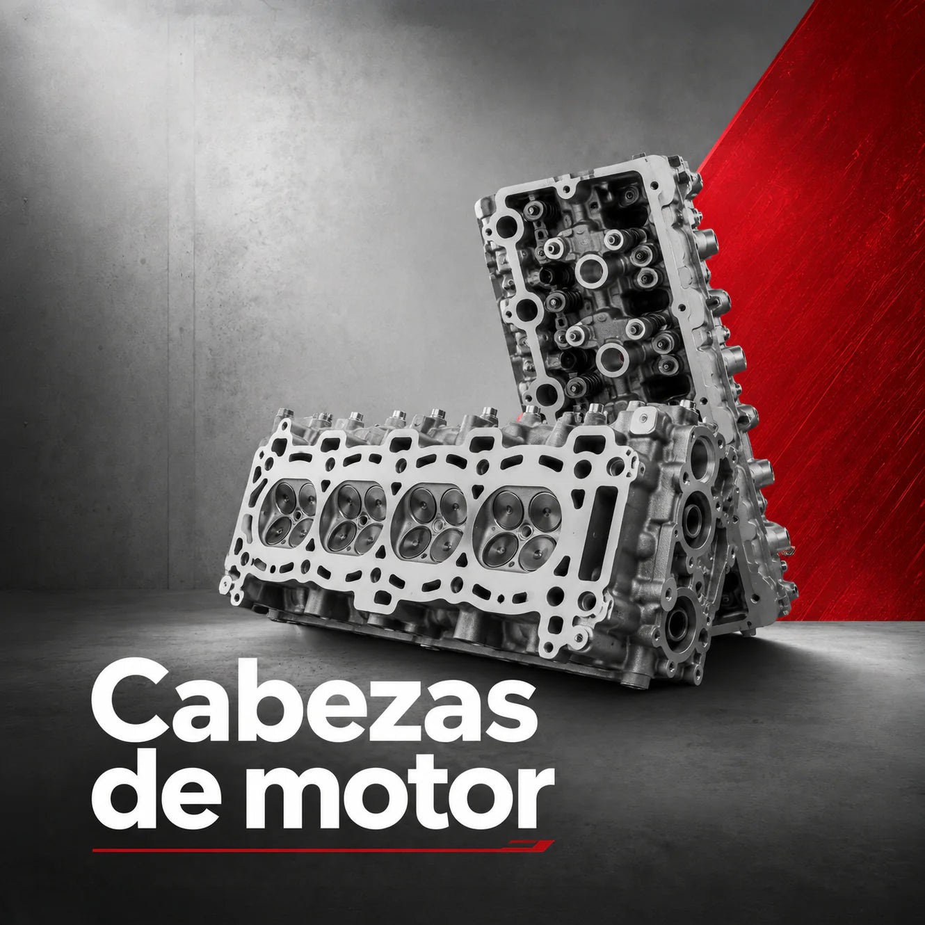 Cabezas de motor automotriz